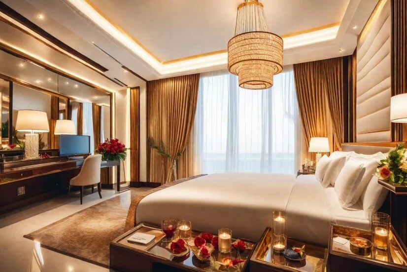 False Ceiling Design for small bedroom with Peripheral look