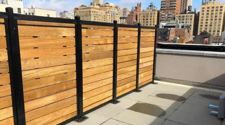 Horizontal Wood Slats
