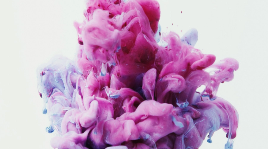 4. Splatter Colour Wall Design