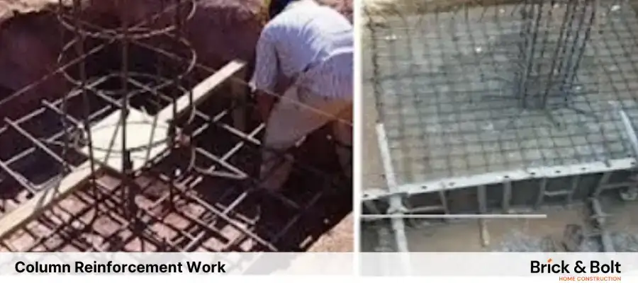 Column Reinforcement Work