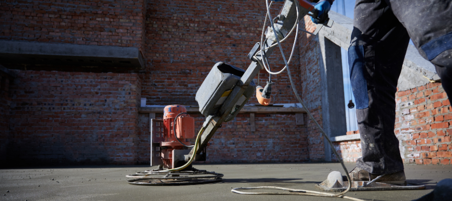 screed concrete