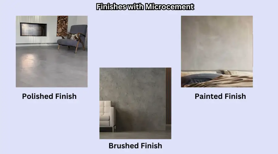 Finishes with Microcement