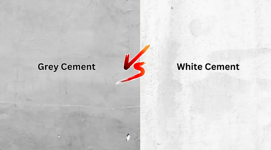 Grey Cement vs White Cement