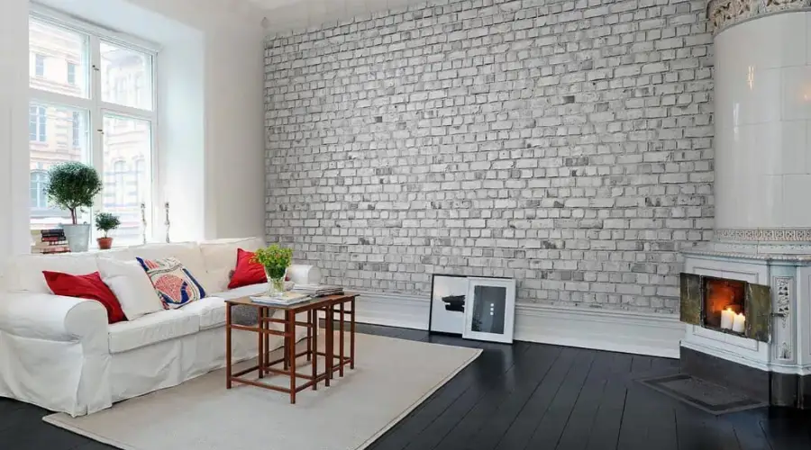 Design Your Interiors with White Brick Walls