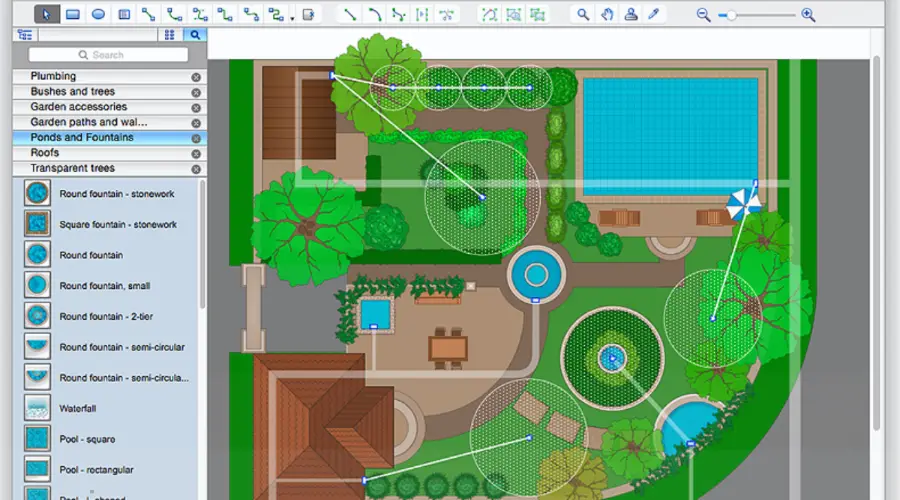 Landscape Plan Tools Plan-a-Garden