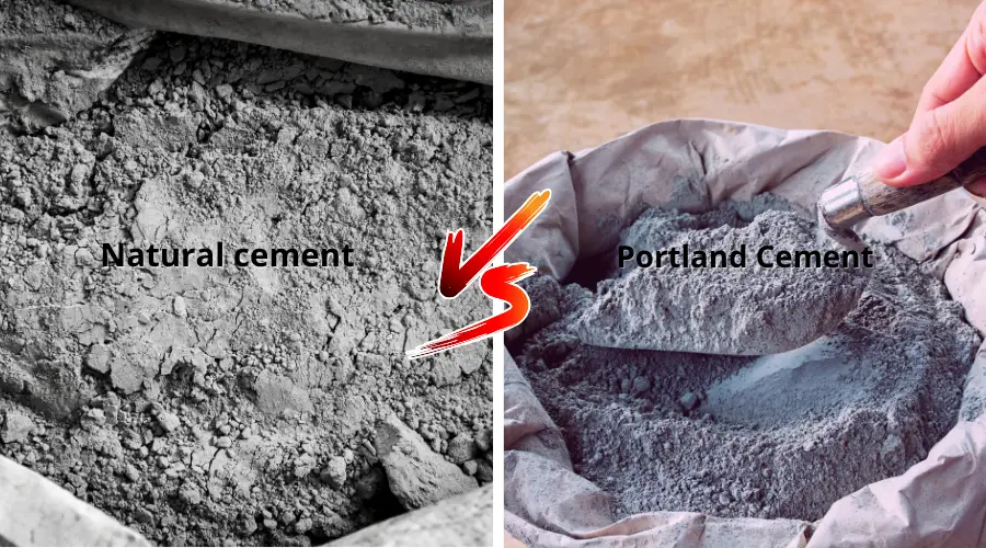 Natural Cement vs. Portland Cement