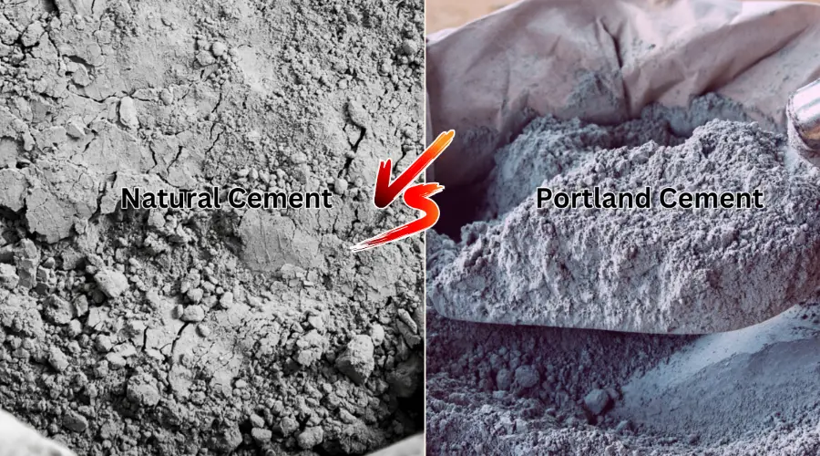 Natural Cement vs. Portland Cement