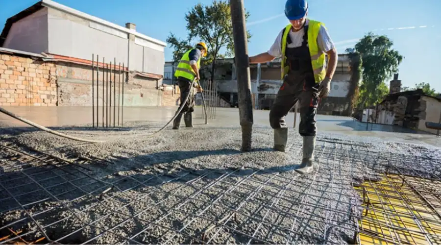 Pouring Concrete