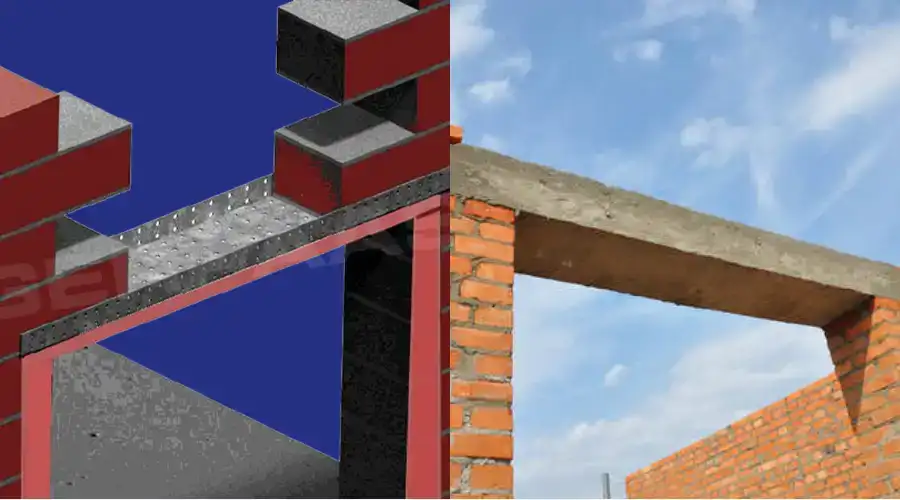 What is the Difference Between a Steel Lintel and an RCC Lintel