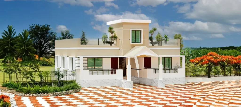 900 sq ft house elevation design