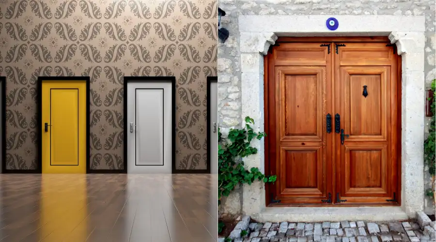 Comparison Between Wooden Doors and Flush Doors