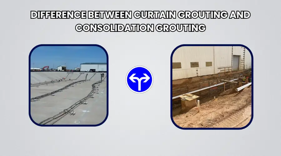 Difference Between Curtain Grouting and Consolidation Grouting