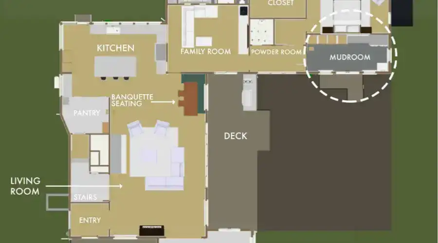 Mudroom Typically Located