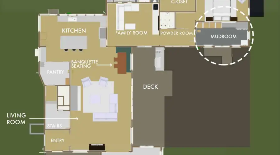 Where is a Mudroom Typically Located