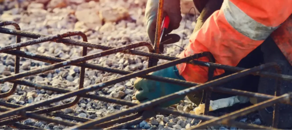 Reinforcement Installation Process of Cantilever Slabs