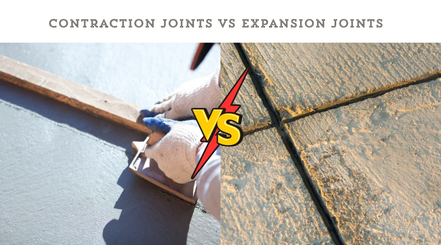 Contraction Joints vs Expansion Joints