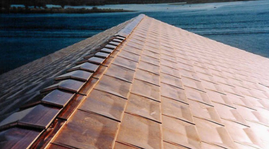 Copper Shingles