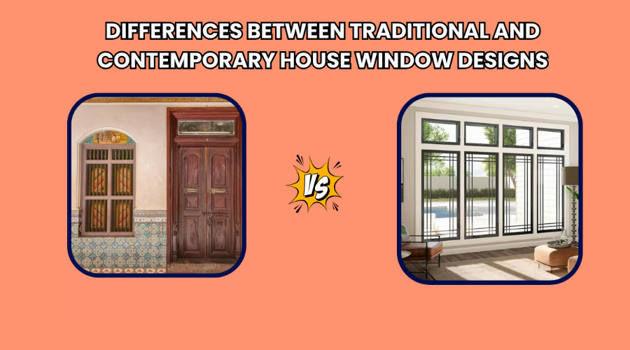 Differences Between Traditional and Contemporary House Window Designs
