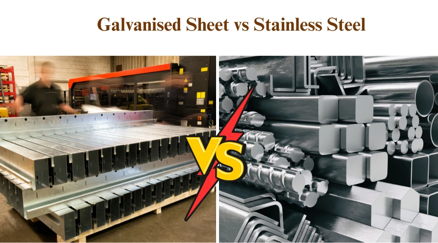 Galvanised Sheet vs Stainless Steel