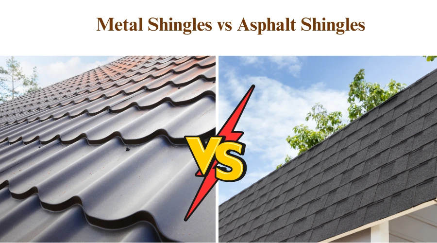 Metal Shingles vs. Asphalt Shingles
