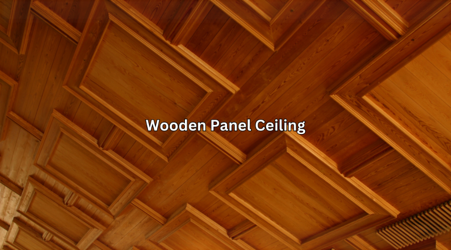 Wooden Panel Ceiling