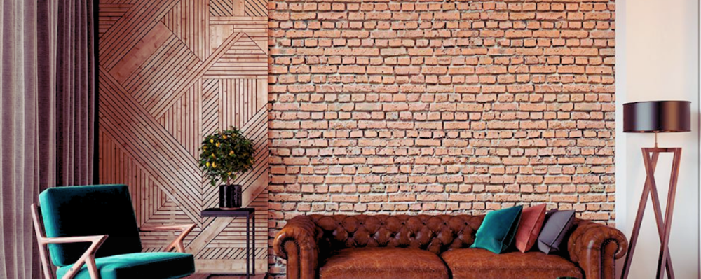 brick wall interior design