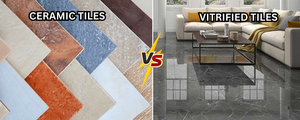 how to identify ceramic and vitrified tiles​