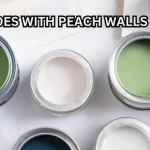 what color goes with peach walls​