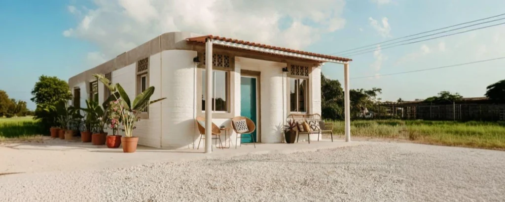 3d printed house