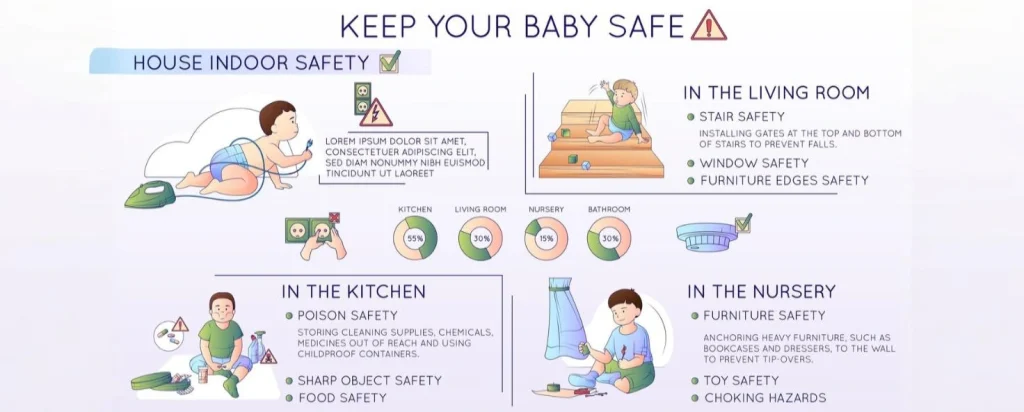 Babyproofing a home