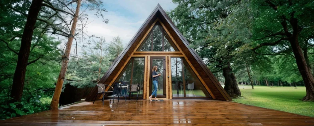 a frame house design