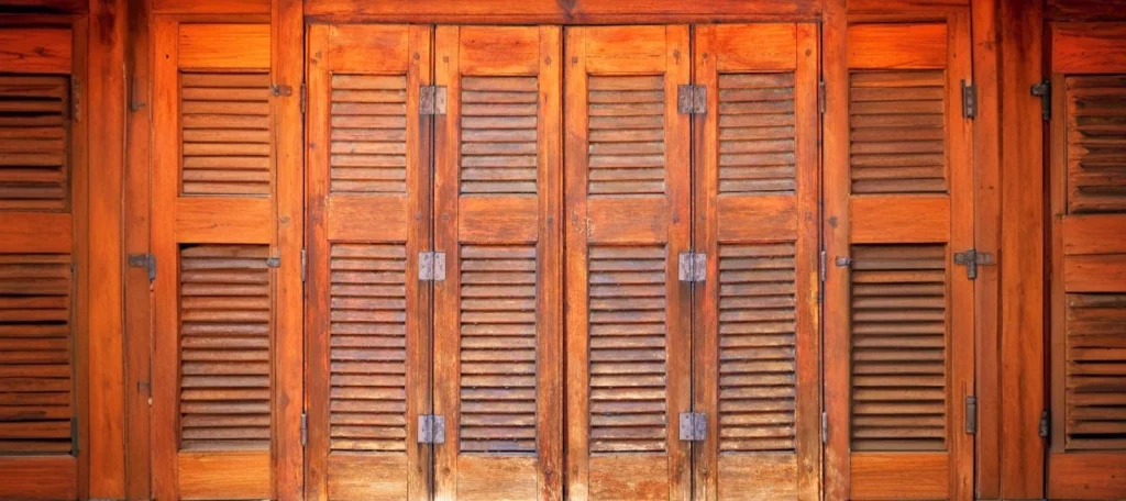 reclaimed wood doors