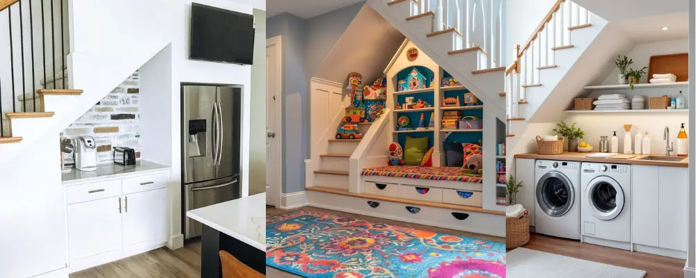 under stairs ideas