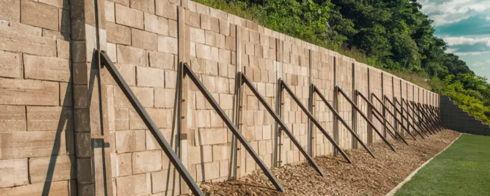 Anchored Retaining Walls
