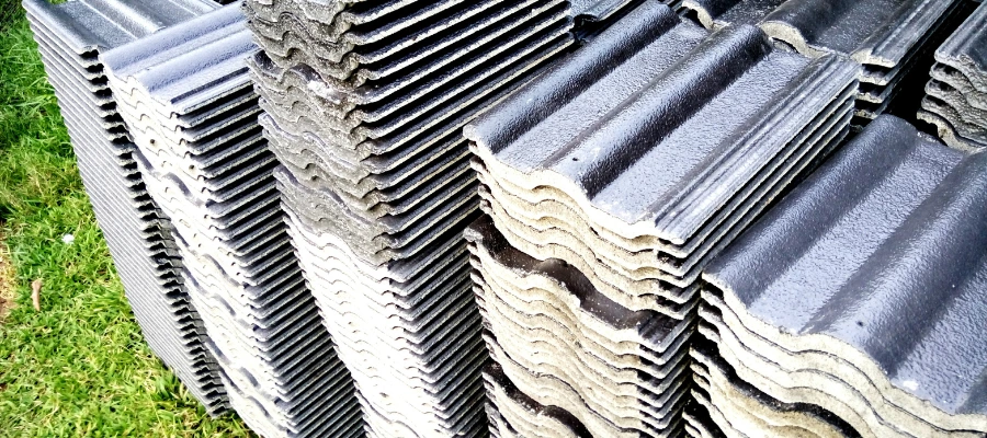 Concrete roof tiles