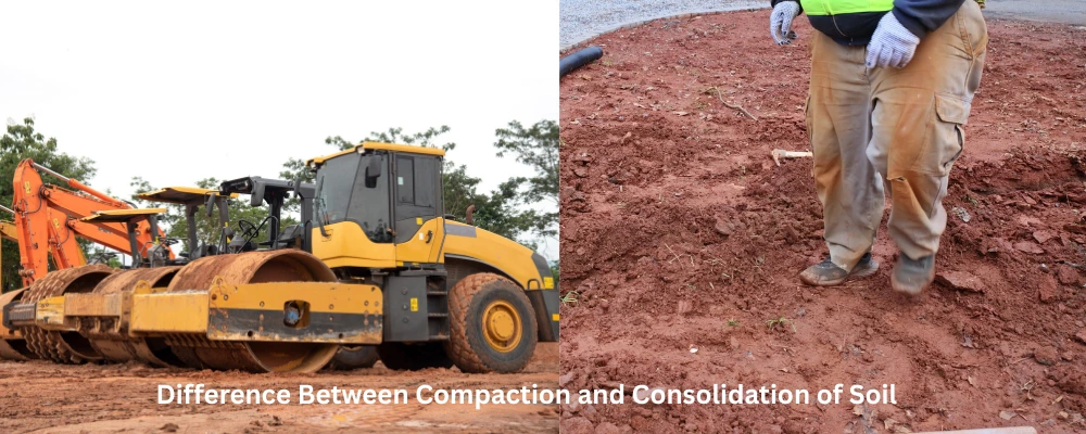 Difference Between Compaction and Consolidation of Soil