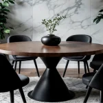 modern dining room