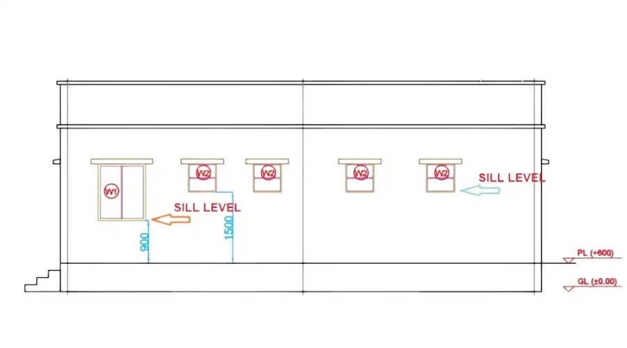 How to Measure and Set Sill Level Heights