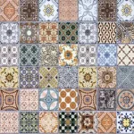 Patterned Kitchen Tiles -