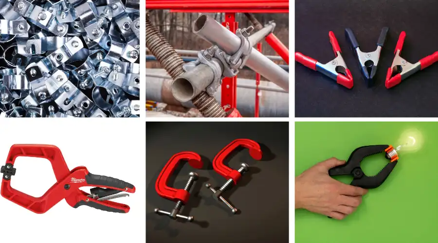Types of Clamps Used in Construction