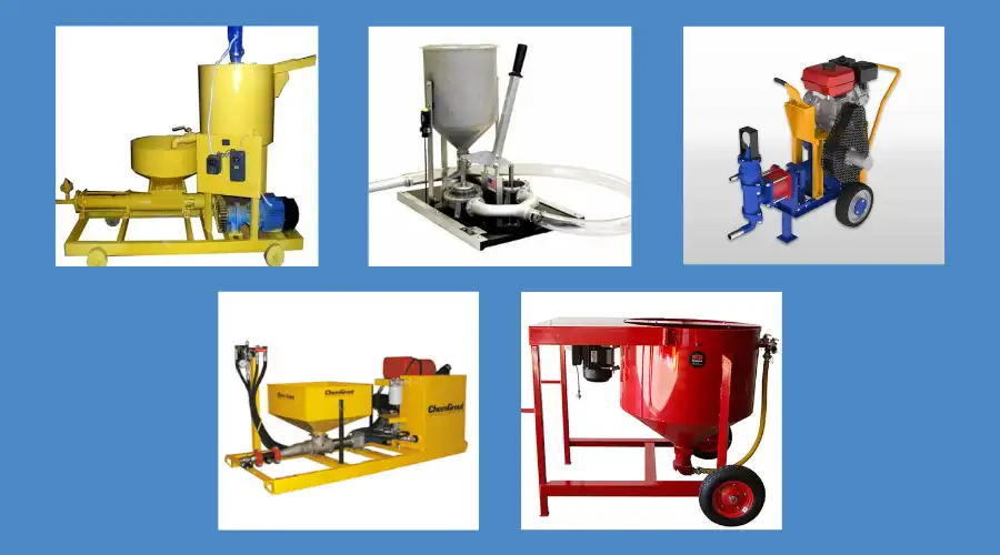 Types of Grout Pumps
