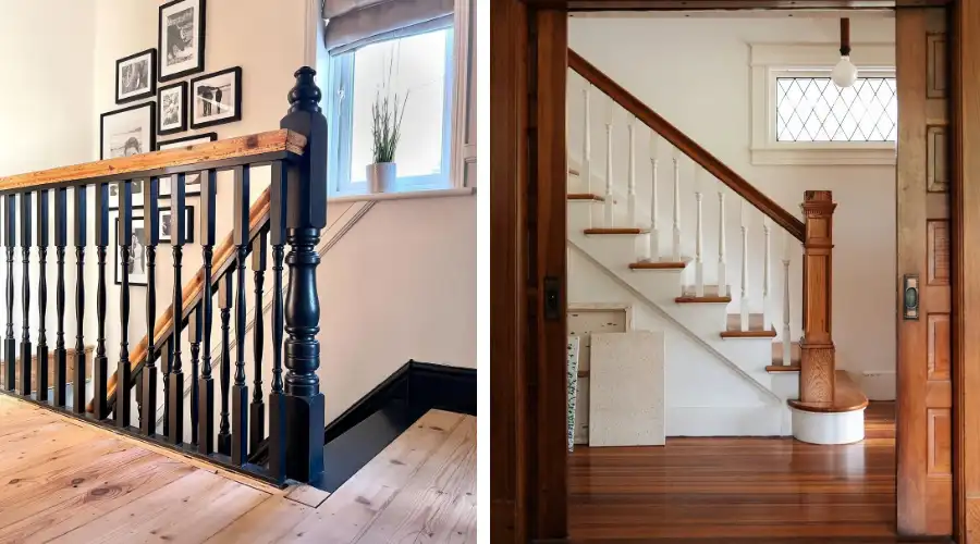 Types of Newel Posts Based on Design