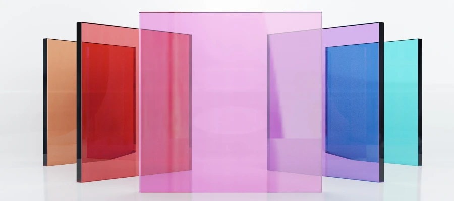 coloured glass
