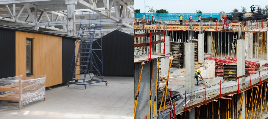 Prefabricated Warehouse vs RCC Warehouse