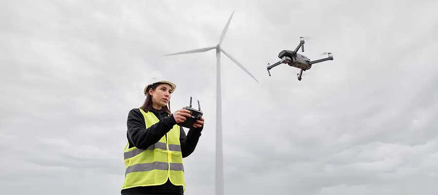 Drone in Construction