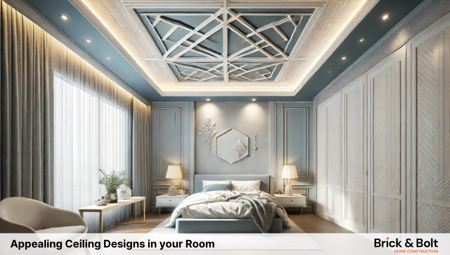 Small bedroom Appealing ceiling design in your room