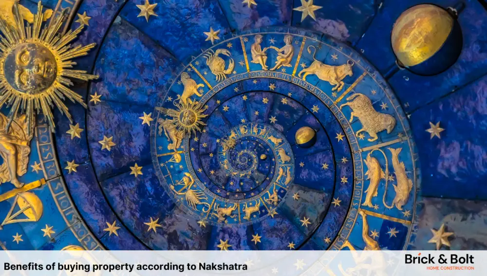 Benefits of buying property according to Nakshatra