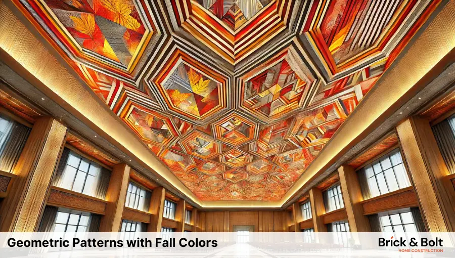 Geometric Patterns with Fall Colors