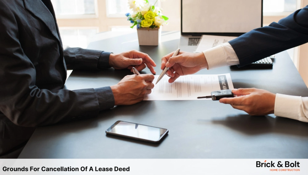 Grounds For Cancellation Of A Lease Deed