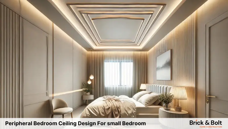 Small Bedroom Ceiling Design: Romantic & Stylish